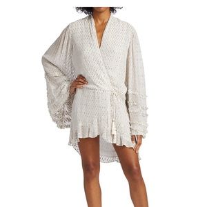 Rococo Sand NOI mini dress in ivory